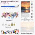Load image into Gallery viewer, Golden Horizon Paint by Numbers
