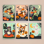 Load image into Gallery viewer, Halloween  Mini Paint by Numbers
