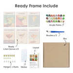Load image into Gallery viewer, Iconic Sips Mini Paint by Numbers
