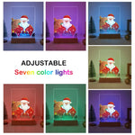 Load image into Gallery viewer, Joyful Santa Claus LED Paint by Numbers
