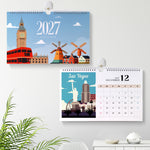 Load image into Gallery viewer, Landmark Paint by Numbers Calendar
