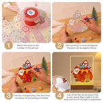 Load image into Gallery viewer, Merry Christmas Gift Crew LED Paint by Numbers
