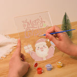 Load image into Gallery viewer, Merry Christmas Santa LED Paint by Numbers
