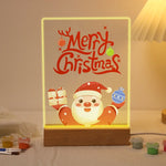 Load image into Gallery viewer, Merry Christmas Santa LED Paint by Numbers
