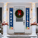 Load image into Gallery viewer, Merry Christmas Porch Sign Paint by Numbers Kit
