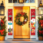 Load image into Gallery viewer, Merry Christmas Hanging Scroll Paint by Numbers Kit
