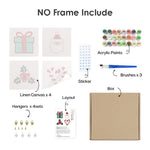 Load image into Gallery viewer, Merry Christmas Icons Mini Paint by Numbers

