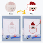 Load image into Gallery viewer, Merry Christmas Icons Mini Paint by Numbers
