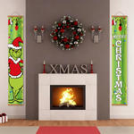 Load image into Gallery viewer, Mischievous Christmas Hanging Scroll Paint by Numbers Kit

