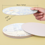 Load image into Gallery viewer, Nature &amp; Sea Mosaic 6-Piece Paint by Numbers Placemat
