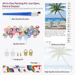 Load image into Gallery viewer, Paradise Beach, Paint By Numbers
