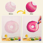 Load image into Gallery viewer, Pink Dessert Delights Mini Paint by Numbers
