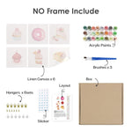 Load image into Gallery viewer, Pink Dessert Delights Mini Paint by Numbers
