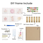 Load image into Gallery viewer, Pink Dessert Delights Mini Paint by Numbers
