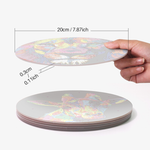 Load image into Gallery viewer, Rainbow Animal Faces 6-Pieces Paint by Numbers Placemat
