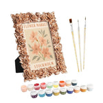 Load image into Gallery viewer, Rose Gold Floral Mini Framed Paint by Numbers
