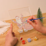 Load image into Gallery viewer, Santa’s Festive Candy Sack LED Paint by Numbers
