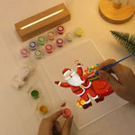 Load image into Gallery viewer, Santa’s Festive Candy Sack LED Paint by Numbers

