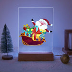 Load image into Gallery viewer, Santa’s Gift Sleigh LED Paint by Numbers
