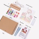 Load image into Gallery viewer, Santa’s Merry Winter Friends LED Paint by Numbers
