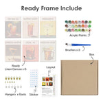Load image into Gallery viewer, Signature Cocktails Mini Paint by Numbers
