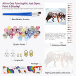 Load image into Gallery viewer, Spirit of the Wolf Paint by Numbers
