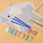 Load image into Gallery viewer, Sunset Love Mini Paint by Numbers
