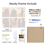 Load image into Gallery viewer, Sunset Love Mini Paint by Numbers
