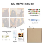 Load image into Gallery viewer, Sunset Love Mini Paint by Numbers
