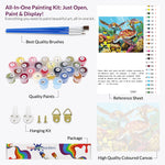 Load image into Gallery viewer, Turtle Family, Paint By Numbers

