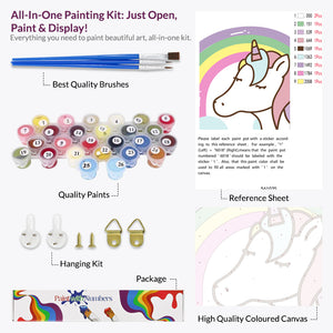 Unicorn Paint by Numbers