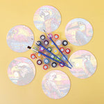 Load image into Gallery viewer, Vibrant Birdlife Paint by Numbers Coasters
