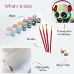 Load image into Gallery viewer, Party Panda Vibes Paint by Numbers
