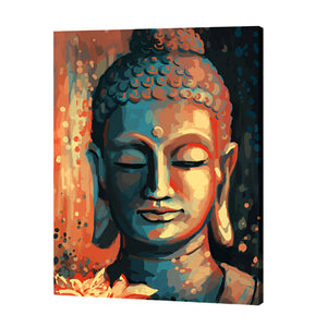 Serene Buddha Paint by Numbers