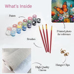Load image into Gallery viewer, Monarch Meadow Paint by Numbers
