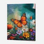 Load image into Gallery viewer, Monarch Meadow Paint by Numbers
