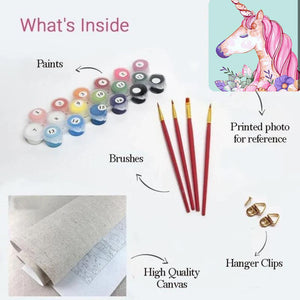 Dreamy Unicorn Paint by Numbers