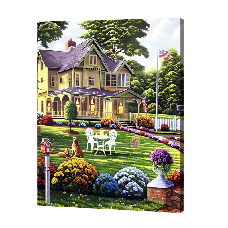 Colors of Spring Paint by Numbers