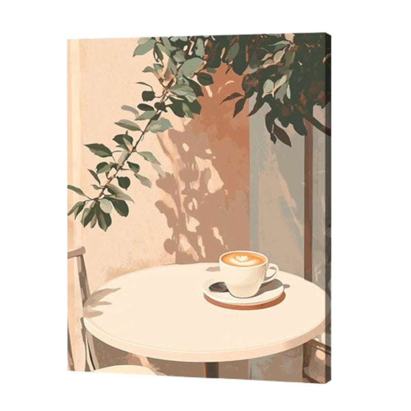 Cafe Serenity Paint by Numbers