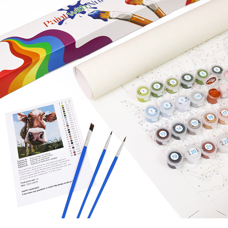 Easter Bunny Delight Paint By Numbers