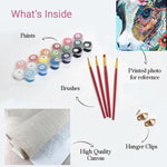 Load image into Gallery viewer, Blossom Cow Paint by Numbers
