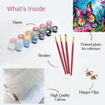 Load image into Gallery viewer, Floral Butterfly Paint by Numbers
