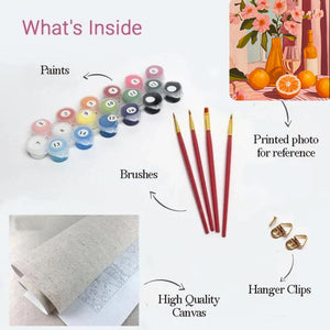 Blossoms Delight Paint by Numbers