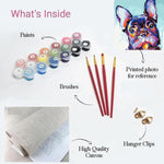 Load image into Gallery viewer, Colorful Pup Paint by Numbers
