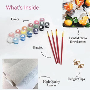 Citrus Bliss Paint by Numbers
