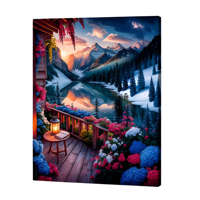 Alpine Escape Paint by Numbers