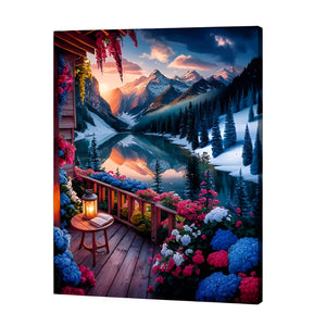 Alpine Escape Paint by Numbers