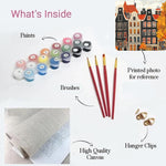 Load image into Gallery viewer, Autumn in Amsterdam Paint by Numbers
