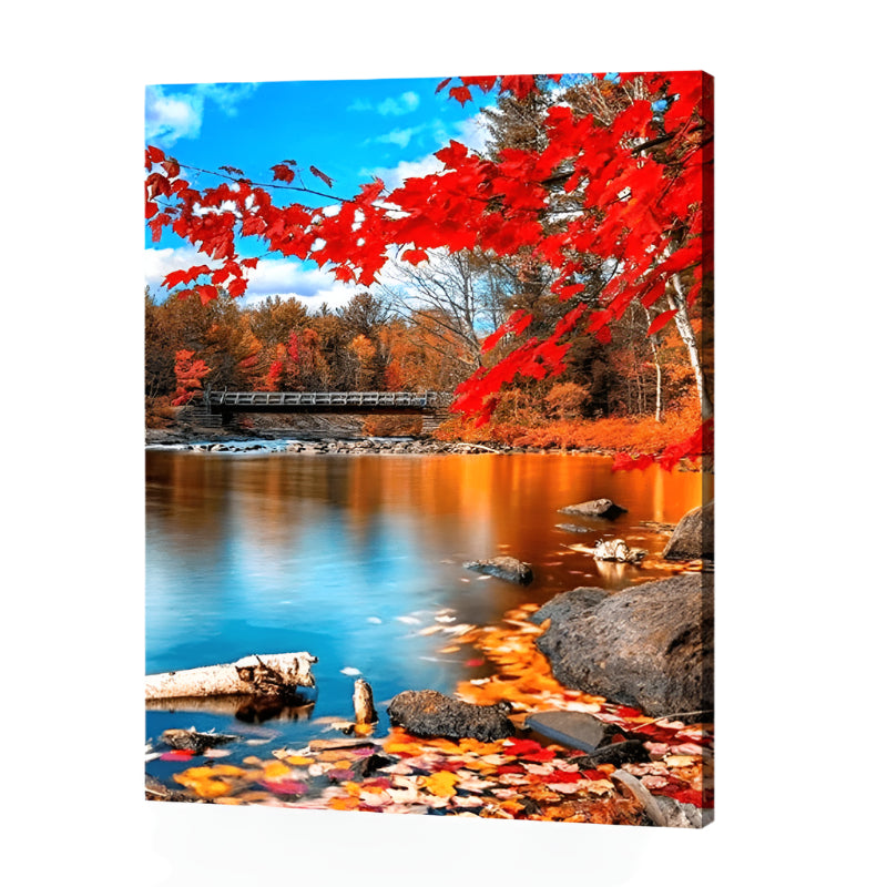 Autumn Serenity Paint by Numbers
