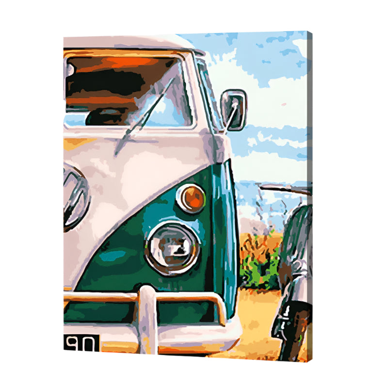 Retro Road Trip Paint by Numbers